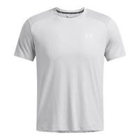 安德玛（UNDERARMOUR）CoolSwitch男子凉爽跑步运动短袖T恤1371129 摩登灰011 2XL