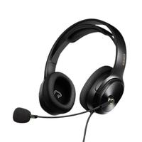 EDIFIER 漫步者 K5500 耳罩式头戴式动圈有线耳机 黑色 USB-A