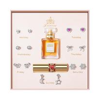 礼意久久【镶施华洛世奇锆】耳钉女生女3.8三八妇女节耳环