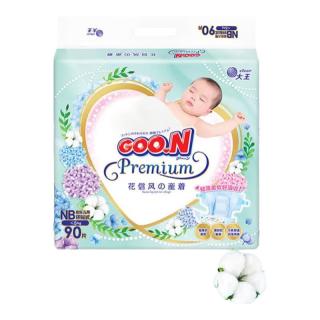 GOO.N 大王 花信风系列 纸尿裤 NB90片 经典款