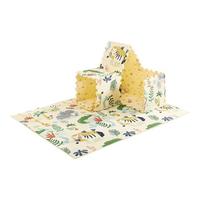 babygo宝宝爬行垫婴儿拼接加厚XPE防滑58*58*2cm6片装平台特供绿野仙踪 绿野仙踪XPE58cm6片