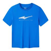 ERKE 鸿星尔克 儿童装男童速干T恤 普鲁士蓝 170cm