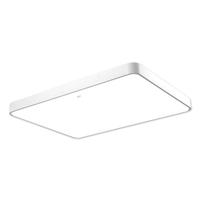 TCL 灯饰灯具客厅吸顶灯大厅led顶灯主灯 现代简约长方形奢影/108W