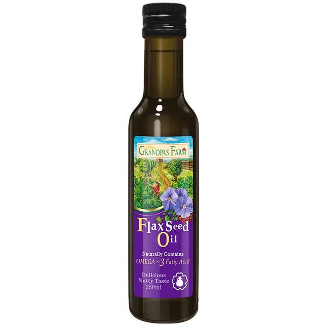 爷爷的农场 宝宝辅食油 进口亚麻籽油 250ml