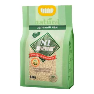 PLUS会员：N1爱宠爱猫 豆腐猫砂 6.5kg 玉米味 2mm