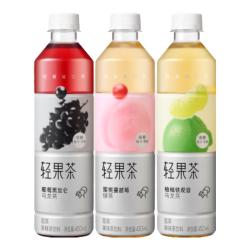 喜茶 轻果茶 450mL*12瓶 低糖低卡0脂 柚柚铁观音+葡萄黑加仑+蜜桃蔓越莓