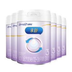 美赞臣 亲舒3段幼儿配方奶粉 12-36个月800g*6罐 部分水解蛋白