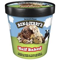 BEN & JERRY'S香草巧克力冰淇淋465ml 本杰瑞 冰淇淋 雪糕