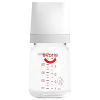 evorie 爱得利 EA-303 宽口径玻璃奶瓶 160ml S号 0-3月+保护套