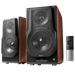 漫步者 S3000MKII 2.0声道 居家 蓝牙音箱 棕色