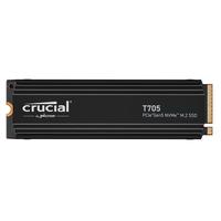 Crucial美光1TB SSD固态硬盘 M.2接口(NVMe协议 PCIe5.0*4)读速13600MB/s Pro系列 T705散热版
