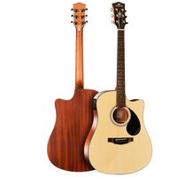 KEPMA 卡马 EAC/EDC系列 EDCENM 民谣吉他 41英寸 电箱款 复古色 哑光