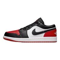 耐克(NIKE)Air Jordan 1 Low AJ1 黑红脚趾 男子低帮休闲板鞋篮球鞋 553558-161 40.5/255mm/7.5