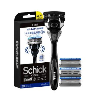 舒适 水次元5手动剃须刀 普通肌 1刀架+4刀头