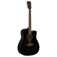 YAMAHA 雅马哈 FG系列 FGX800CBL 民谣吉他 电箱款 41英寸 黑色 亮光