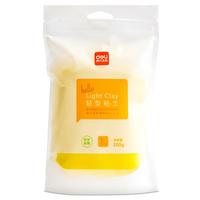 得力 67841 儿童轻型黏土 黄色 100g 补充装
