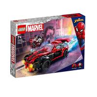 LEGO 乐高 SpiderMan蜘蛛侠系列 76244 迈尔斯·莫拉莱斯大战莫比亚斯
