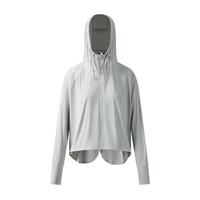Auraher伴光小斗篷系列冰丝遮阳长袖防晒服 羽青灰 小斗篷