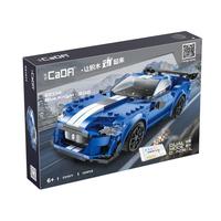  CaDA/咔搭 C51077 赛车模型  蓝武士500