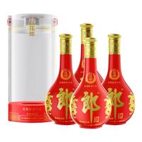 郎酒 红花郎15 酱香型白酒 53%vol 500ml*4瓶