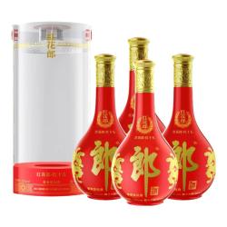 郎酒 红花郎(15) 酱香型白酒 53度 500ml*4瓶