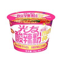 光友 速食即食 酸辣粉 MINI酸辣粉12杯整箱 38g*12杯 杯装