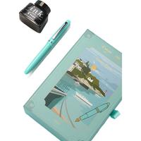 PILOT 百乐 钢笔 意式风情礼盒系列 FP-78G 嫩绿 F尖 墨水礼盒装