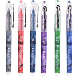 白雪 P1500 拔帽中性笔 黑色 0.5mm 12支装