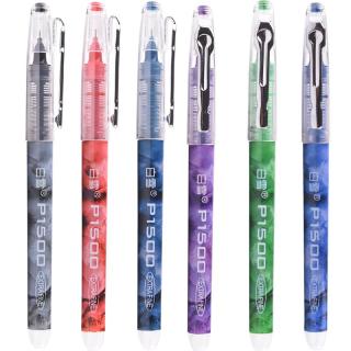白雪 P1500 拔帽中性笔 黑色 0.5mm 12支装