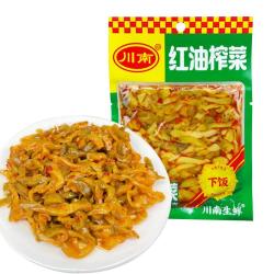 川南 红油榨菜120g 下饭菜 酱腌菜 鲜香爽脆 开味咸菜 早餐佐餐小菜