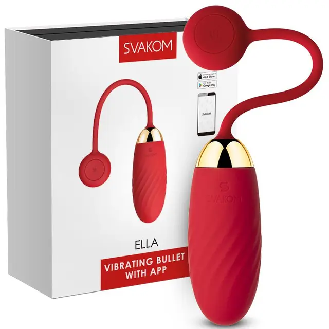 SVAKOM 司沃康 埃拉一代 智能跳蛋 32*85mm 玫红色
