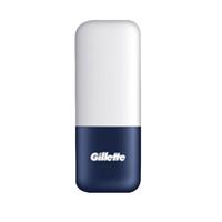 Gillette 吉列 illette 吉列 剃须刀手动刮胡刀胡须刀剃须刀手动刮胡刀手动旅行盒男士出行便携生日礼物男