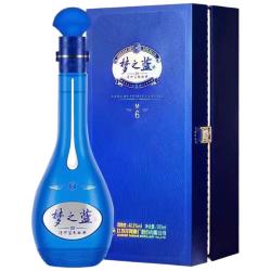 洋河 梦之蓝M6 40.8%vol 绵柔浓香型白酒 500ml*4瓶
