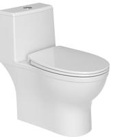 京东京造 小萌鲸2.0马桶 家用坐便器虹吸大冲力 租房一级水效 降缓盖板