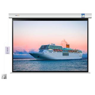 KUAIDUOXIAOWU 快朵小屋 100英寸4:3电动遥控幕布