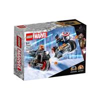 LEGO 乐高 漫威系列 76260 美国队长和黑寡妇摩托车追逐