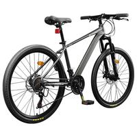 永久山地车自行车成人男女铝合金变速减震自行车灰色26寸21速