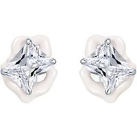 潮宏基 甜酷-独型派 S925银耳钉多彩耳饰清爽甜美多巴胺女孩 天空蓝 单只 含银耳堵