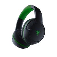 RAZER 雷蛇 噬魂鲨专业版 耳罩式头戴式降噪XBOX无线耳机 黑绿色