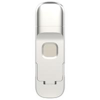 NEWQ NewQ 固态u盘指纹加密 防泄密USB3.0/Type-C手机电脑双接口两用高速办公备份优盘 D3-指纹全盘加密128G