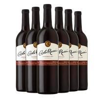 Carlo Rossi 加州乐事 半干红葡萄酒 6瓶*750ml套装