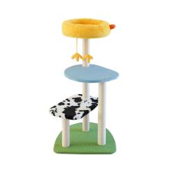 zeze 农场猫爬架猫窝猫树一体大型不占地猫咪玩具用品