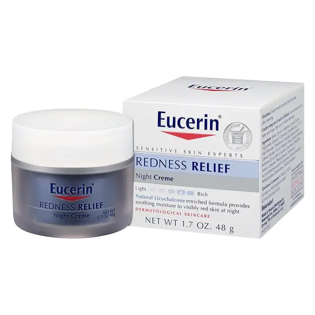  Eucerin/优色林 抗红血丝 修复舒缓晚霜