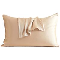 太湖雪 床品家纺 草莓甜心真丝枕套 100%桑蚕丝绸单面枕头套 单个装 玫瑰粉 48*74cm