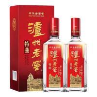 88VIP、淘金币可用：泸州老窖 特曲 52%vol 浓香型白酒 500ml*2瓶