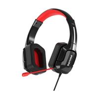 PHILIPS 飞利浦 TAGH401 耳罩式头戴式有线耳机 黑色 USB-A