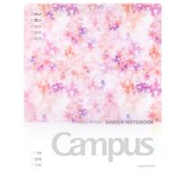 KOKUYO 国誉 Campus系列 WSG-RUDP12P A5活页笔记本 水彩絮语款 粉色 单本装