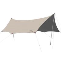 Naturehike/挪客户外 防雨防水防晒 八角天幕 铝杆 钛黑胶八角小号【25㎡/12-14人】