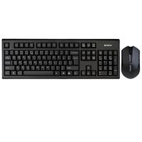 A4TECH 双飞燕 3000N 无线键鼠套装 黑色