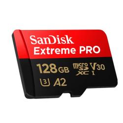闪迪 128GB TF（MicroSD）内存卡A2 4K V30 U3 C10 至尊超极速移动存储卡 读速200MB/s 写速90MB/s